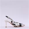 Una Healy Escapade Slingback High Heel - Cow Print